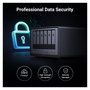 Ugreen NASync DXP6800 Pro, 6 bahías SATA + 2 M.2 NVMe, 8 GB DDR5, Gris/Negro