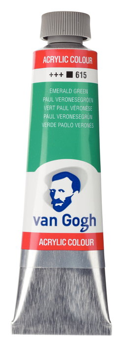 Van Gogh Verde Paolo Veronés 615 Acrílico 40 ml Van Gogh Verde Paolo Veronés 615 Acrílico 40 ml