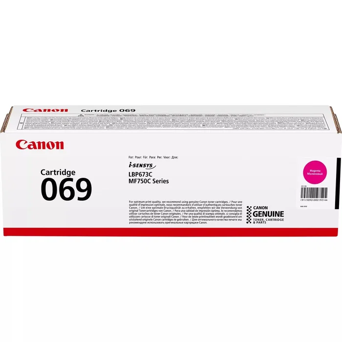 Canon 069M Magenta (5092C002) Tóner Original