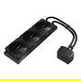 ASRock Kit de refrigeración líquida Challenger Pure 360 con 3 ventiladores de 120mm PWM, Negro, Compatible con LGA 1700, AM4 y AM5