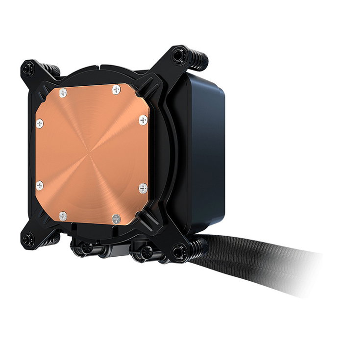 ASRock Kit de refrigeración líquida Challenger Pure 360 con 3 ventiladores de 120mm PWM, Negro, Compatible con LGA 1700, AM4 y AM5