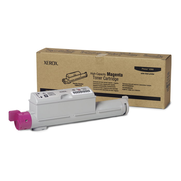 Xerox Tóner TEKTRONIX Phaser 6360 Magenta Alta Capacidad Xerox Tóner TEKTRONIX Phaser 6360 Magenta Alta Capacidad