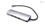 I-Tec USB-C Metal Nano Dock 1x HDMI 4K, 1x SD + MicroSD, 1x Gigabit Ethernet, 1x Audio, 3x USB 3.0, 1x USB-C PD+Cargador 100W