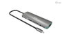 I-Tec USB-C Metal Nano Dock 1x HDMI 4K, 1x SD + MicroSD, 1x Gigabit Ethernet, 1x Audio, 3x USB 3.0, 1x USB-C PD+Cargador 100W