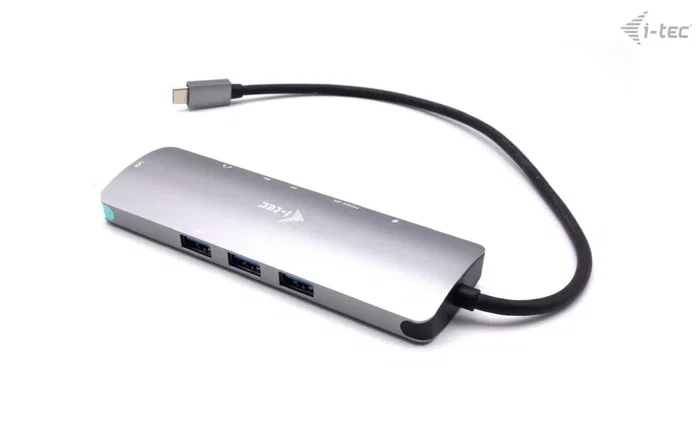I-TEC Metal Nano Docking Station 4K HDMI LAN con Cargador 100W