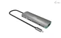 I-tec usb c metal nano dock 1xhdmi 4k 1xsd + 1xmicrosd kartenleser 1xglan 1xaudio 3x usb 3.0 port 1x usb-c pd + charger 100w