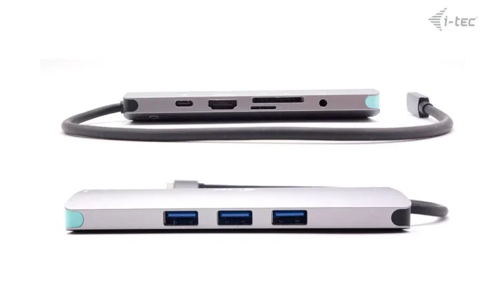 I-TEC Metal Nano Docking Station 4K HDMI LAN con Cargador 100W