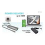 I-TEC USB-C Metal Nano Docking Station 4K HDMI LAN con Power Delivery 100W Gris