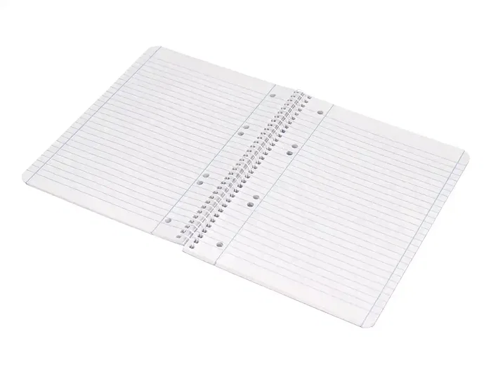 Liderpapel Cuaderno Espiral Serie Micro A5 Azul Tapa Blanda 80 Hojas