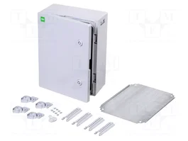 ELEKTRO-PLAST NASIELSK Carcasa de pared INDUSTRIAL SR Gris