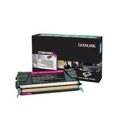 Lexmark C748H1MG Cartucho de Tóner Original Magenta