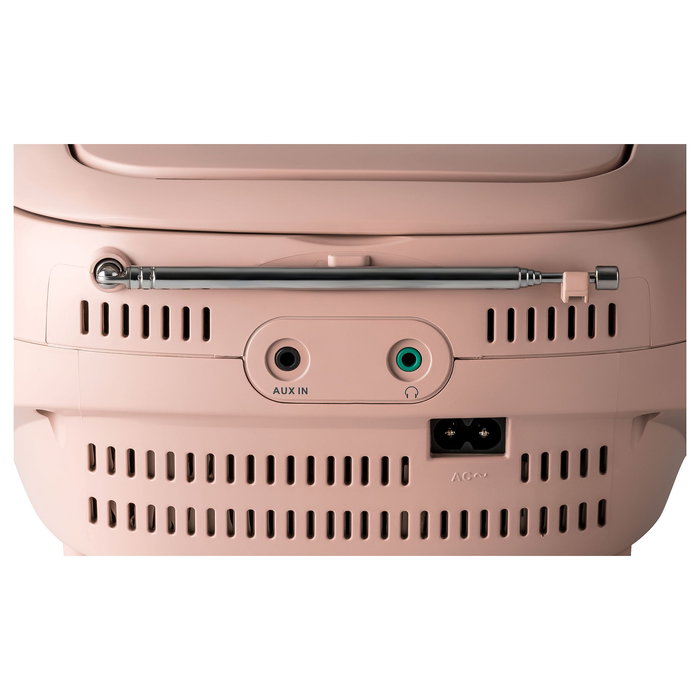 Reflexion RCR2260DAB Radio Portátil FM DAB+ 20W Blanco Rosa PLL LCD Reflexion RCR2260DAB Radio Portátil FM DAB+ 20W Blanco Rosa PLL LCD