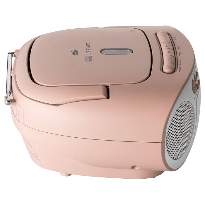 Reflexion RCR2260DAB Radio Portátil FM DAB+ 20W Blanco Rosa PLL LCD Reflexion RCR2260DAB Radio Portátil FM DAB+ 20W Blanco Rosa PLL LCD