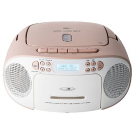 Reflexion RCR2260DAB Radio Portátil FM DAB+ 20W Blanco Rosa PLL LCD