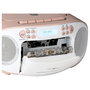 Reflexion RCR2260DAB Radio Portátil FM DAB+ 20W Blanco Rosa PLL LCD