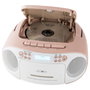 Reflexion RCR2260DAB Radio Portátil FM DAB+ 20W Blanco Rosa PLL LCD