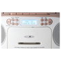 Reflexion RCR2260DAB Radio Portátil FM DAB+ 20W Blanco Rosa PLL LCD