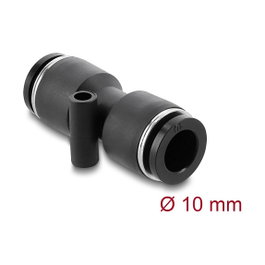 DeLOCK Conector rápido de neumática 10 mm con orificio de fijación