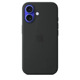 Apple funda iphone 16 silicone with magsafe - black