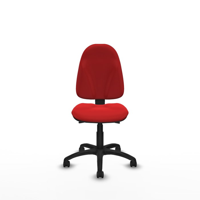 PIQUERAS Y CRESPO Silla de oficina Algarra Roja sin brazos