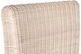 DKD Home Decor Silla de Mimbre y Mango con Cojín Blanco