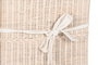 DKD Home Decor Silla de Mimbre y Mango con Cojín Blanco