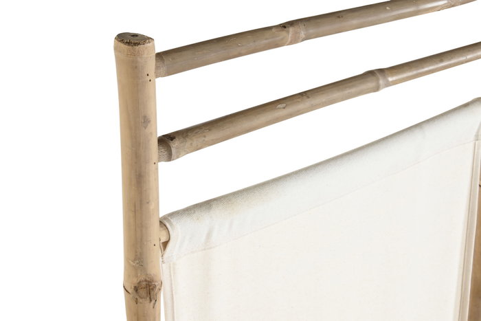 DKD Home Decor Biombo Tropical 3 x 175 x 165 cm Bambú Algodón DKD Home Decor Biombo Tropical 3 x 175 x 165 cm Bambú Algodón