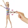 Barbie Caja de Gimnasta HRG52 con Accesorios para Crear Historias y Escenificar una Carrera Deportiva