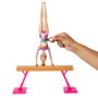 Barbie Muñeca Gimnasta Rubia con Mecanismo de Clip y Accesorios