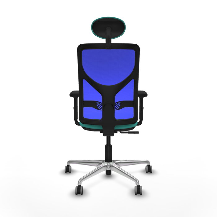 PIQUERAS Y CRESPO Silla de oficina Motilla con Mecanismo Sincro, Turquesa y Azul PIQUERAS Y CRESPO Silla de oficina Motilla con Mecanismo Sincro, Turquesa y Azul