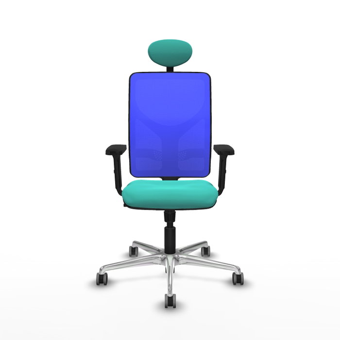 PIQUERAS Y CRESPO Silla de oficina Motilla con Mecanismo Sincro, Turquesa y Azul PIQUERAS Y CRESPO Silla de oficina Motilla con Mecanismo Sincro, Turquesa y Azul