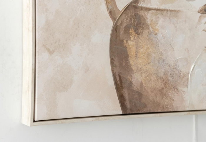 DKD Home Decor Cuadro Tradicional Beige Dorado Lienzo/PS 82 x 82 x 3.5 cm (2 Unidades) DKD Home Decor Cuadro Tradicional Beige Dorado Lienzo/PS 82 x 82 x 3.5 cm (2 Unidades)