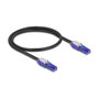 DeLOCK Cable de red Cat.6 UTP con conectores angulares 180°, 0,5 m