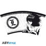 ABYstyle Taza Death Note - 250 ml, Cerámica, Apta Microondas y Lavavajillas, Diseño Personaje L, Licencia Oficial