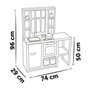 Smoby Loft Fleur Toy Kitchen Blanco / Rosa