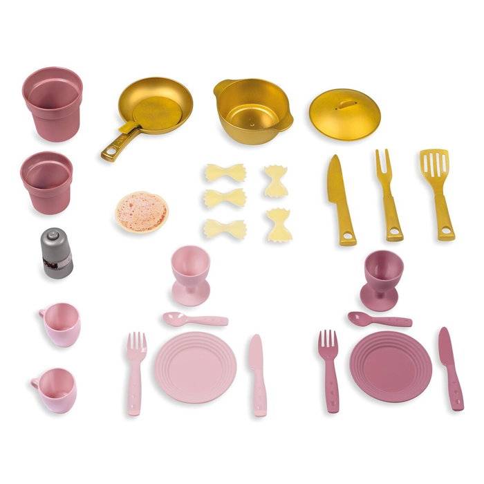 Smoby Loft Fleur Toy Kitchen Blanco / Rosa Smoby Loft Fleur Toy Kitchen Blanco / Rosa