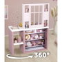 Smoby Loft Fleur Toy Kitchen Blanco / Rosa