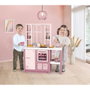 Smoby Loft Fleur Toy Kitchen Blanco / Rosa