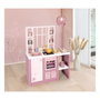 Smoby Cocina Electrónica Loft Rosa con 27 accesorios