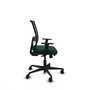 PIQUERAS Y CRESPO Silla de oficina Yunquera Verde botella y Negro