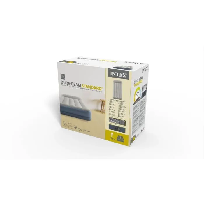 Intex Cama Hinchable Pillow Rest Mid Rise Eléctrica 2 Personas 64116ND Intex Cama Hinchable Pillow Rest Mid Rise Eléctrica 2 Personas 64116ND
