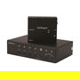 StarTech Extensor HDBaseT con Switch - DisplayPort, VGA y HDMI por Cable CAT5/CAT6 - 4K 60Hz 4096x2160 - Alcance 70m - Kit Transmisor/Receptor