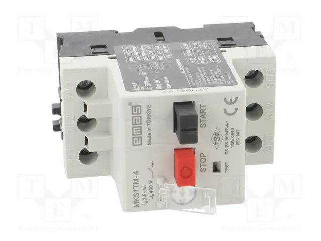 EMAS Interruptor motorizado MKS 2 2,5÷4A