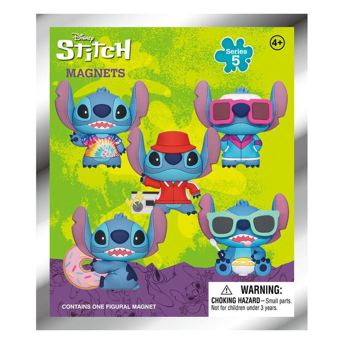 Lilo & Stitch Imáns Stitch 3D Series 5 Blind Pack Expositor (12)