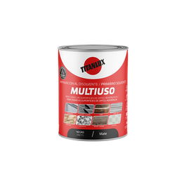 Titan Imprimación Multiuso Negro Mate 750 ml Anticorrosiva Secado Rápido Alta Cubrición