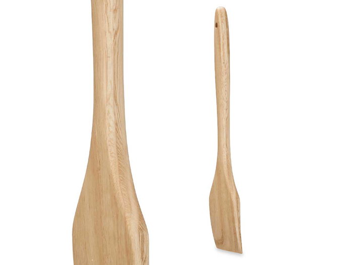 Kinvara Pala Madera Cocina Castaño 7 x 35.5 x 2 cm (Set de 24)