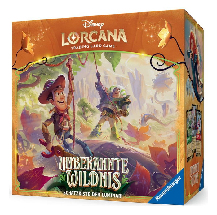 Disney Lorcana TCG Unbekannte Wildnis Illumineer's Trove *Edición Alemana* Disney Lorcana TCG Unbekannte Wildnis Illumineer's Trove *Edición Alemana*