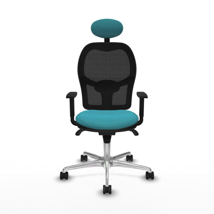 PIQUERAS Y CRESPO Silla de oficina Jorquera Turquesa y Negro PIQUERAS Y CRESPO Silla de oficina Jorquera Turquesa y Negro