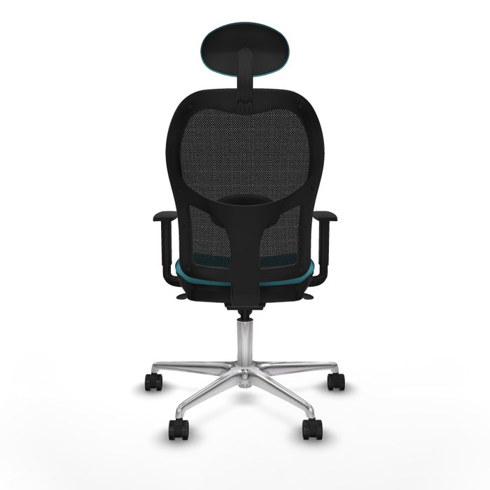 PIQUERAS Y CRESPO Silla de oficina Jorquera Turquesa y Negro PIQUERAS Y CRESPO Silla de oficina Jorquera Turquesa y Negro