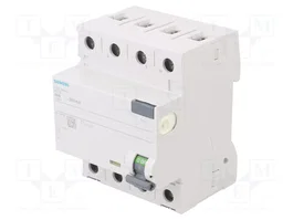 SIEMENS 5SV3644-6 Interruptor diferencial tipo A 40A 300mA 3+N